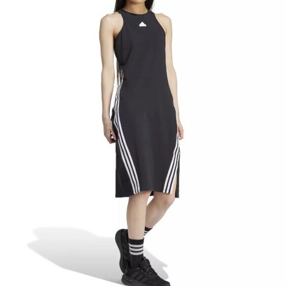 Adidas Women's Future Icons 3-Stripes Side-Slit Dress - Picture 1 of 4